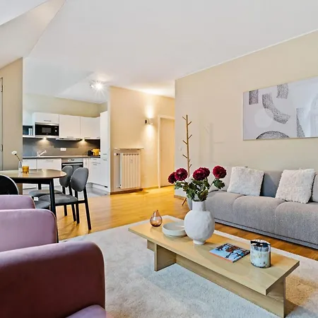Apartmán Chic 2br In With Free Parking *